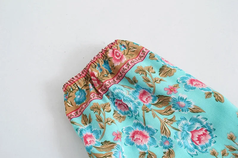 Floral Romance Boho Floral Print Maxi Dress