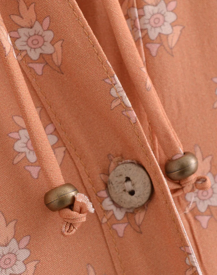 Sienna Sands Boho Floral Print Midi Dress